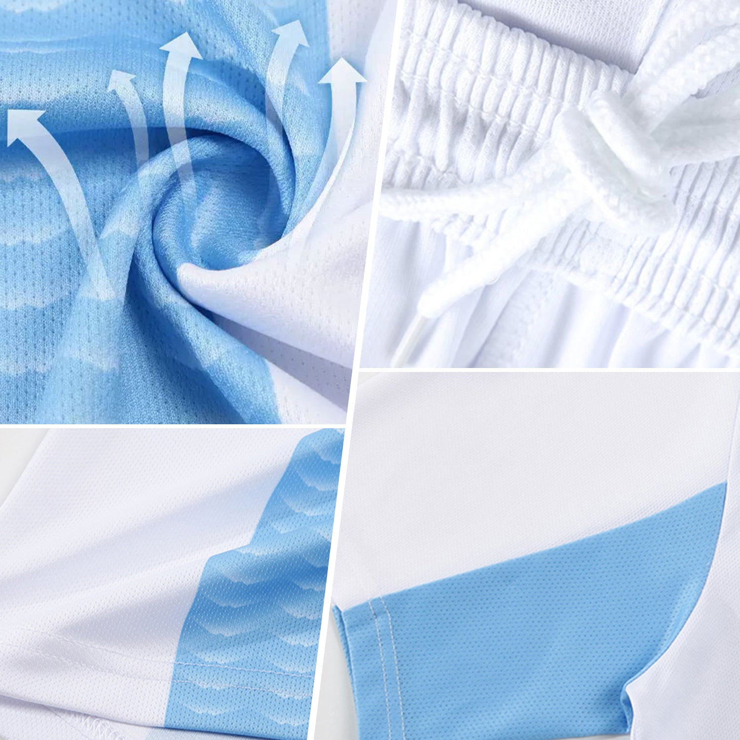 Custom Light Purple White-Black Abstract Swirl Wave Grunge Splatter Sublimation Soccer Uniform Jersey